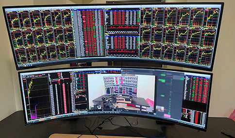 ULTRARM monitor arm and Moodular wooden monitor stand — modular, ergonomic, and designed for VISION ultrawide monitors. Enhances comfort, saves space, and elevates your workspace with precision craftsmanship.